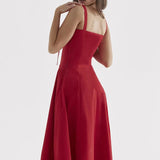 Odette - Abito estivo con gonna a tubino boho da donna
