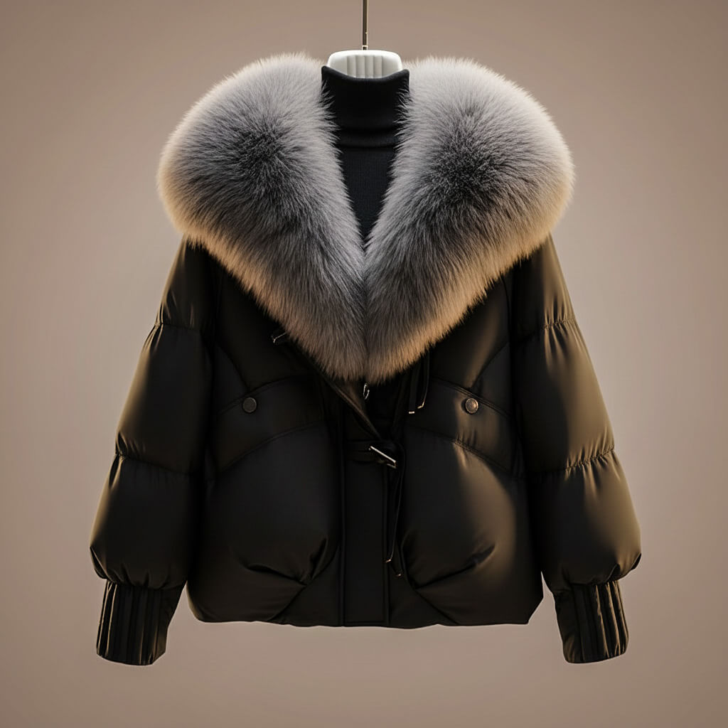 Arianna - Cappotto Elegante con Colletto Affermato