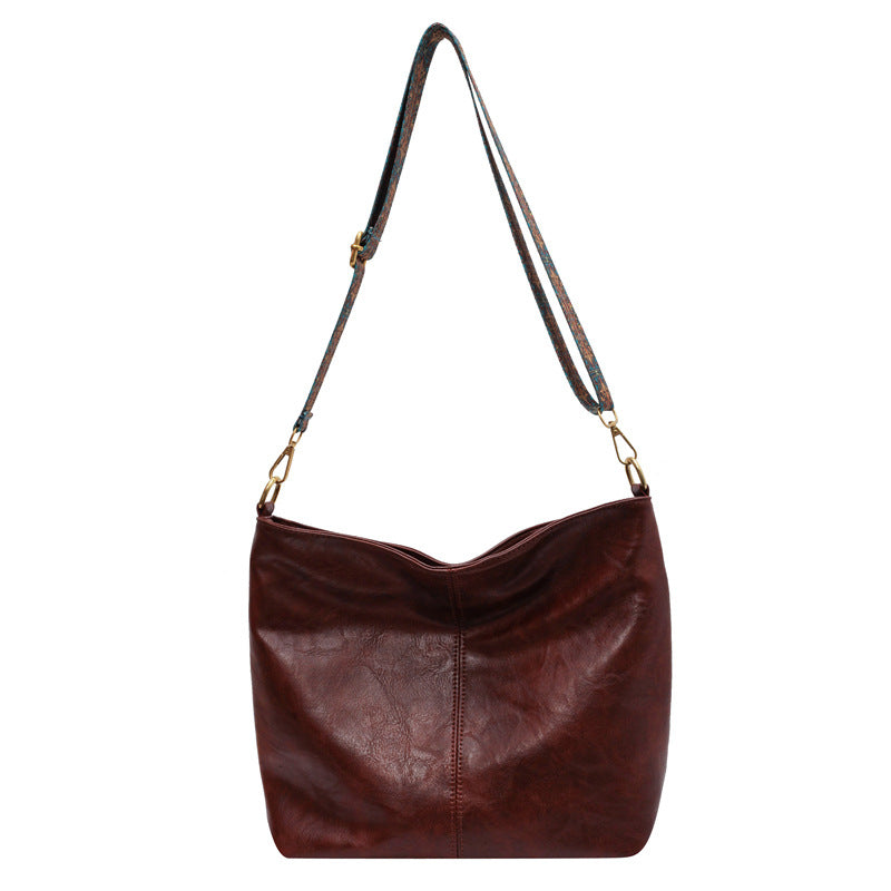 Borsa a tracolla in pelle vintage