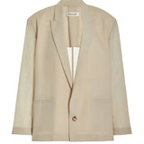 Sofia | Blazer Overdimensionato in Mistura di Lino