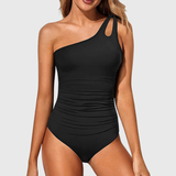 Maëlle | Costume da bagno modellante a spalla unica