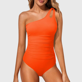 Maëlle | Costume da bagno modellante a spalla unica