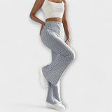 Luretta – Pantaloni svasati con struttura fine