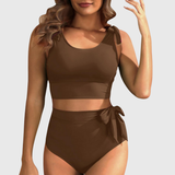 Auriane | Set Bikini Due Pezzi Vita Alta