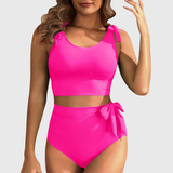 Auriane | Set Bikini Due Pezzi Vita Alta