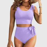Auriane | Set Bikini Due Pezzi Vita Alta