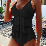 Lia | Costume intero elegante con ruches