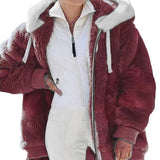 Serena - La Giacca Invernale Elegante e Calda con Cappuccio e Zip