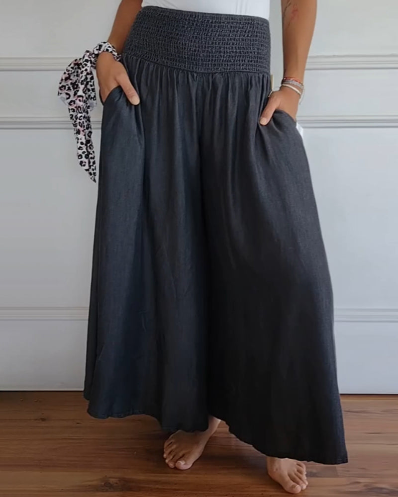 MIRA - Pantaloni con elastico in vita