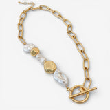 Collana di Perle Dorate Vintage