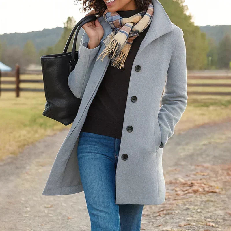 Cappotto a Un Bottone