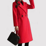 Clara - Cappotto di lana con cintura