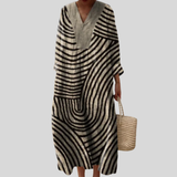 Blanche - Vestito Estivo Stampato Flattering