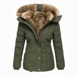 Valentina™ | Cappotto Invernale Foderato in Pelliccia
