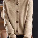 Stéphanie | Cardigan in Cashmere Stile Retrò