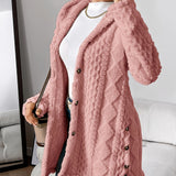 ANGELA™ | CARDIGAN CON CAPPUCCIO