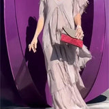 Clarissa - Maxi abito elegante che copre il ventre