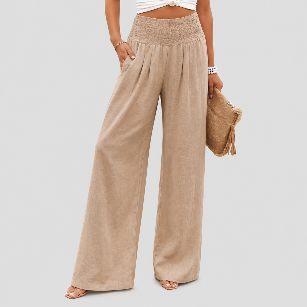 Pantaloni Larghezza Mare