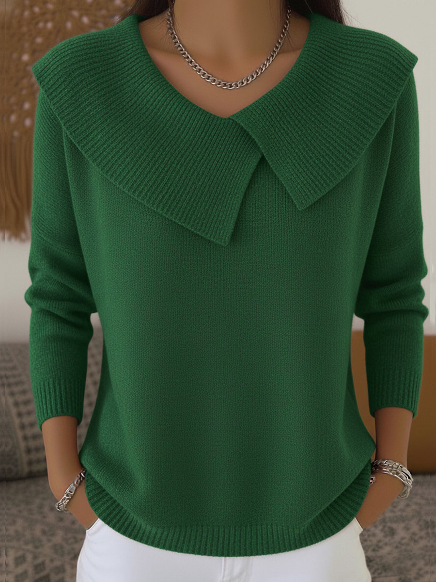 Giuliana™ | Maglia Calda con Colletto Morbido