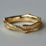 Anello Vintage in oro forgé