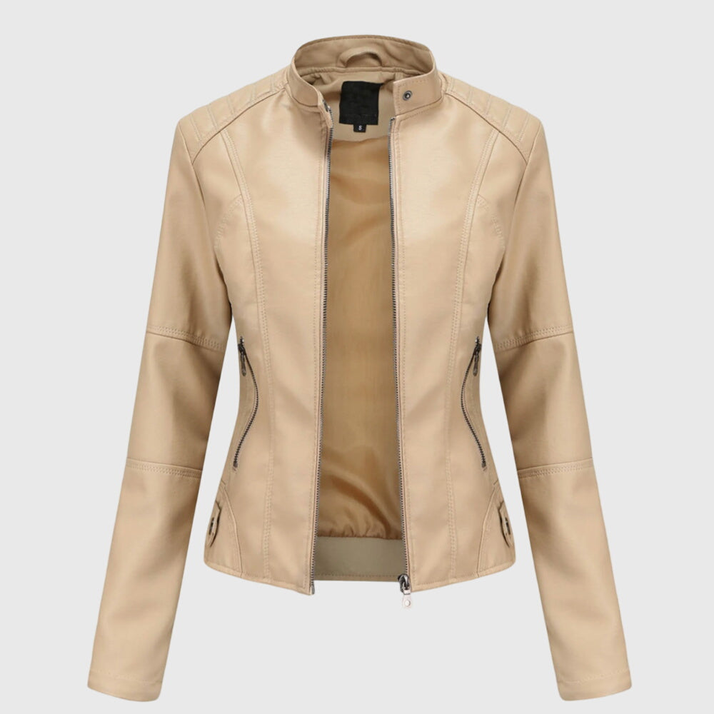 Giacca in Pelle Elegante per Donne