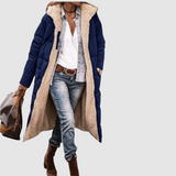 Laura - Cappotto invernale con taglio reversibile