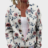 Francesca - Cardigan Floreale Autunnale