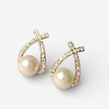 Orecchini con Perle e Paillettes