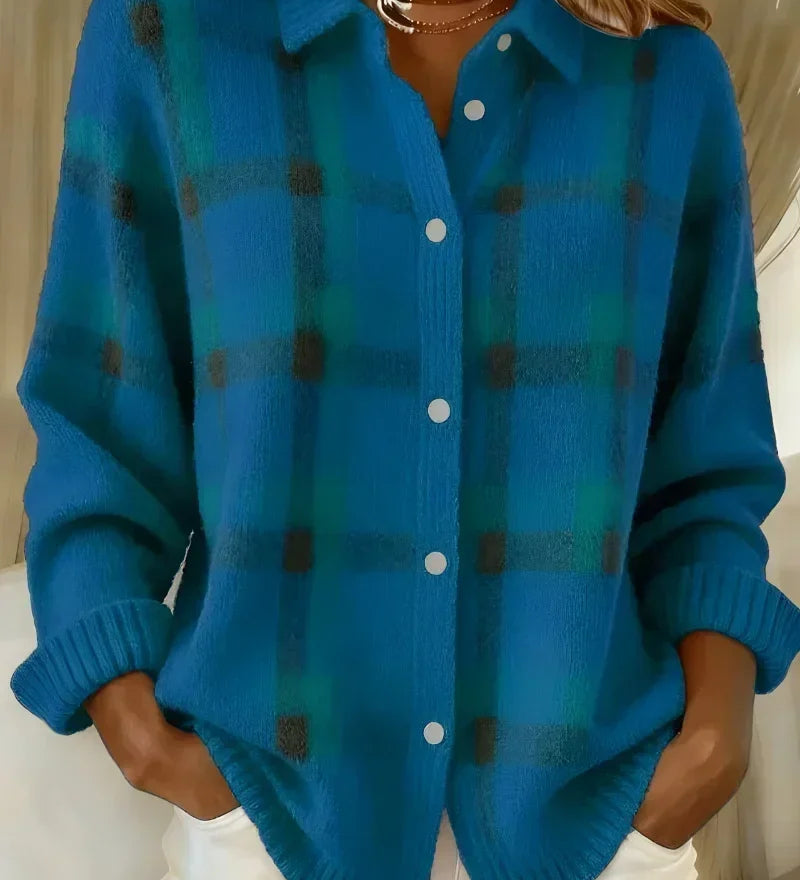 Cardigan a Quadri