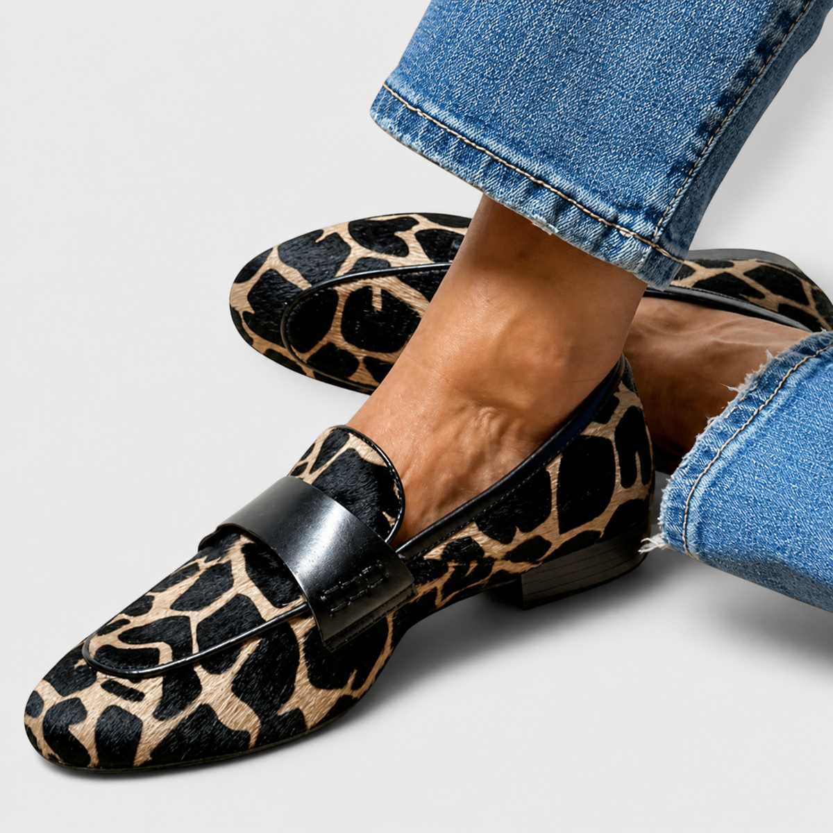 Mocassino Leopardo