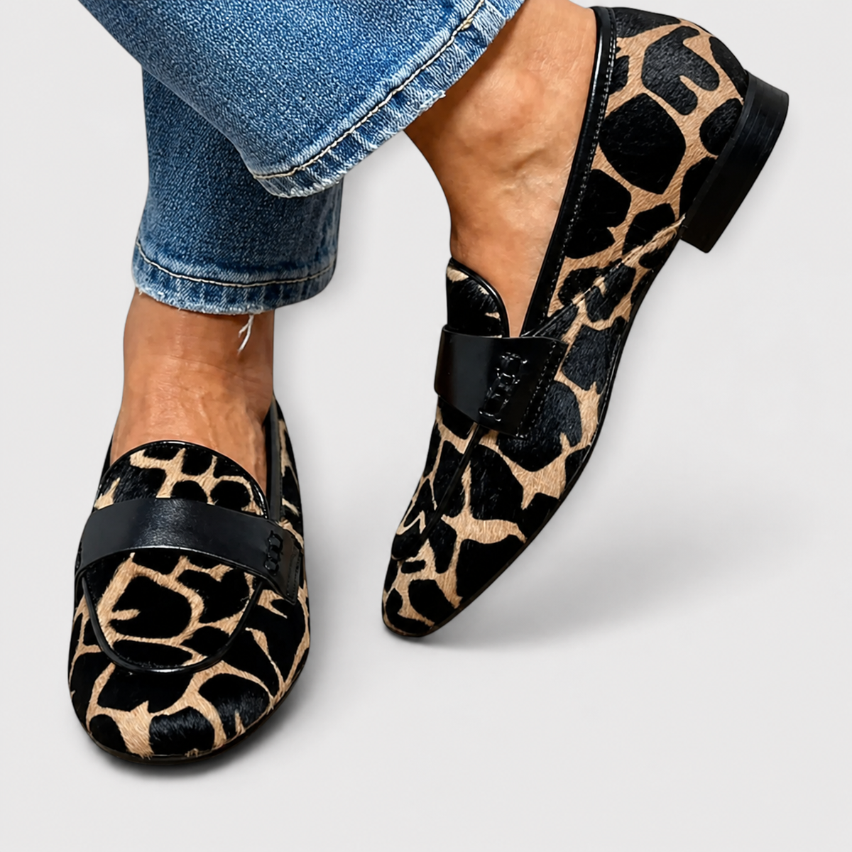 Mocassino Leopardo