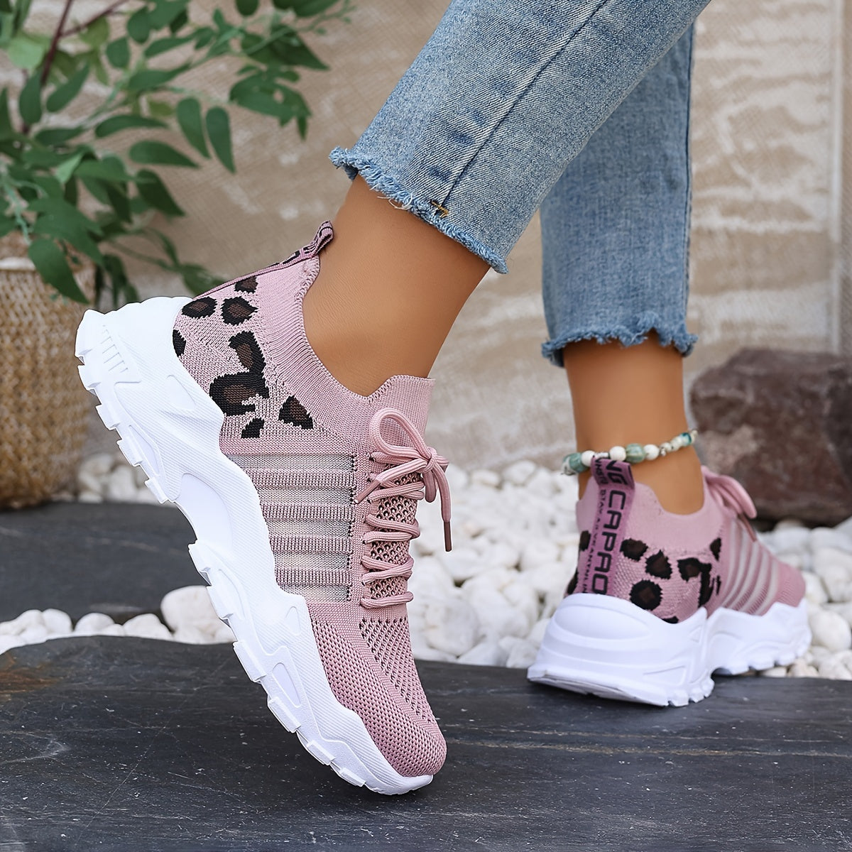 Sneakers con Fasce Laterali