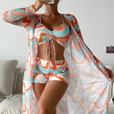 Laluna® | Bikini tre pezzi con stampa