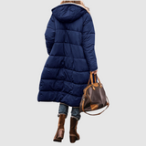Laura - Cappotto invernale con taglio reversibile