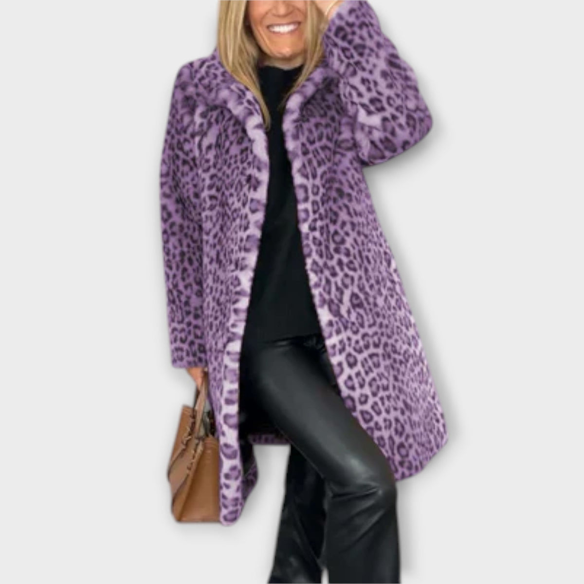 Amara - Cappotto leopardato