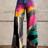 Madeleine | Pantalone Stampato Organico