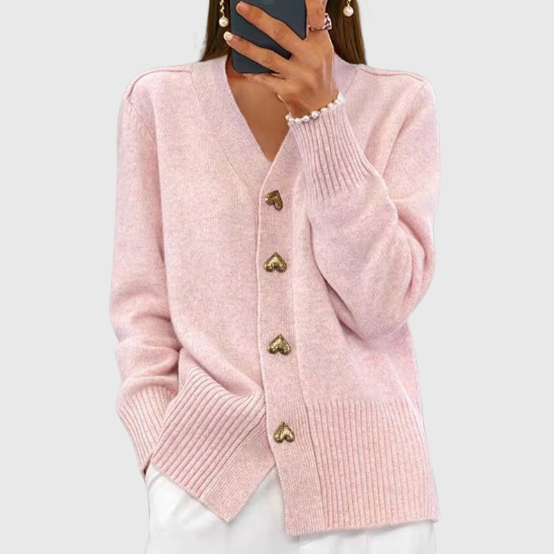 Nina | Cardigan in Maglia Elegante