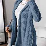 ANGELA™ | CARDIGAN CON CAPPUCCIO
