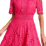 Lisandia - Abito midi con cut-out (Taglia piccola – scegli una in più)