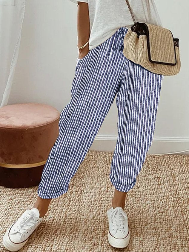 Pantaloni fluidi dal comfort elegante