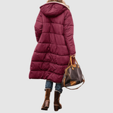 Laura - Cappotto invernale con taglio reversibile