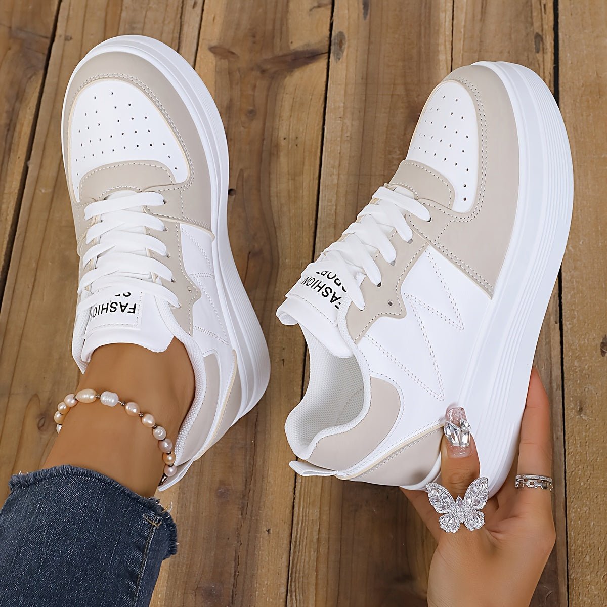 Sneakers Eleganti con Piattaforma