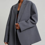 Sofia | Blazer Grigio Oversize
