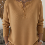 Eleonora | Maglione Button-Up Calmo