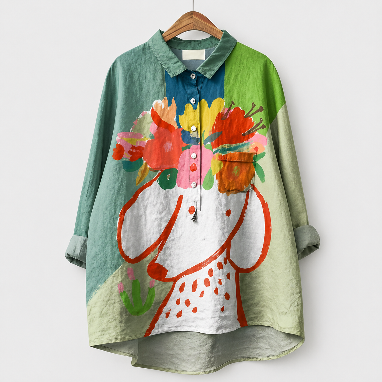 Blusa elegante estiva
