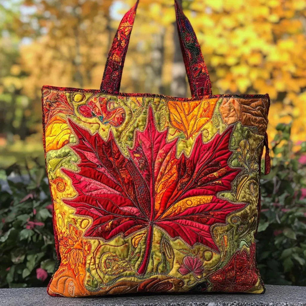 Tote Bag con Acero Fatta a Mano - Tramonto