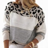 Camilla | Maglione Elegante con Leopardo