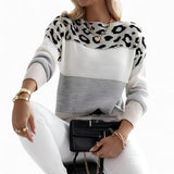 Camilla | Maglione Elegante con Leopardo