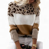 Camilla | Maglione Elegante con Leopardo
