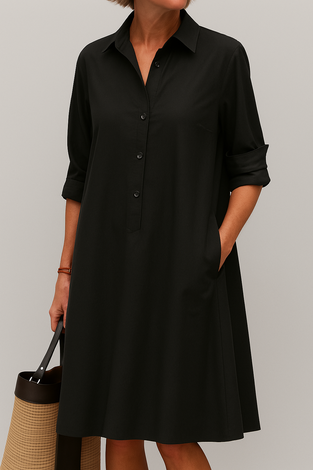 Elodie - Abito camicia con bottoni